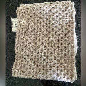 Aeropostale Beige Knit Infinity Scarf